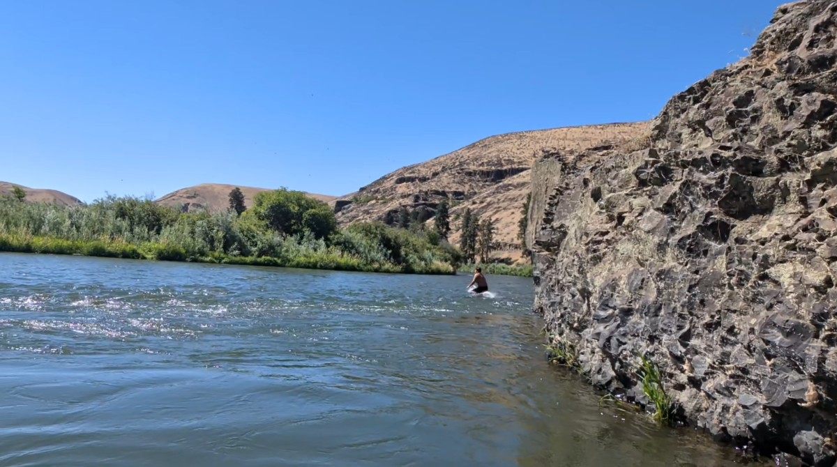 River Cliff Jump Action Preview